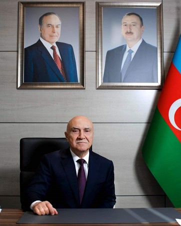 Valeh Alasgarov, Vorstandsvorsitzender der Alat Free Economic Zone Authority (AFEZA) und ehemaliger stellvertretender Sprecher des Parlaments der Republik Aserbaidschan.