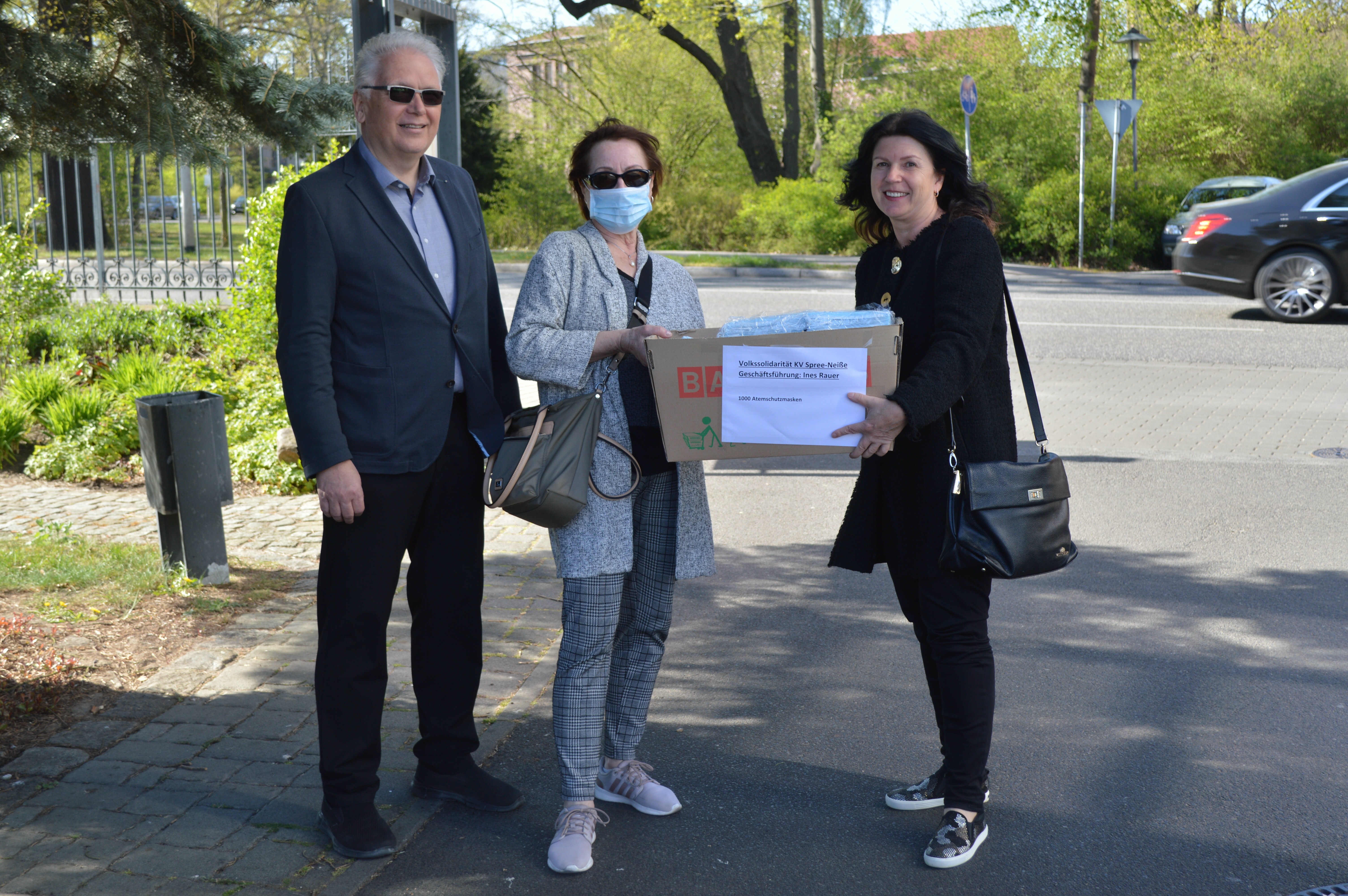 BWA Spendenaktion für Volkssolidarität Spree-Neiße Sozialdienste